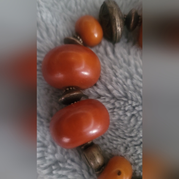Authentic African Amber beaded necklace - Picture 2 of 4